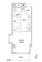 ラスパシオ三軒茶屋の物件間取画像